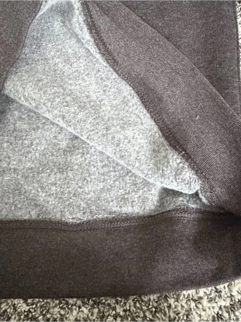 Pac Man Rubik’s Cube Crewneck Sweatshirt Mens Medium Gray Retro Gaming Fleece - Picture 7 of 7